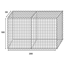 Welded Gabion Box Cages Construction Wall Bunnings Gabion Stone Basket 2*1*1m